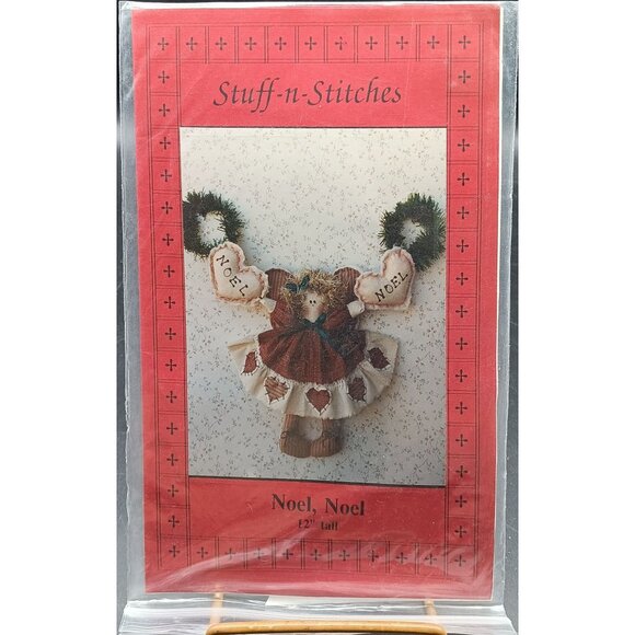 Vintage Stuff-N-Stitches "Noel Noel" Craft Pattern - Picture 1 of 2